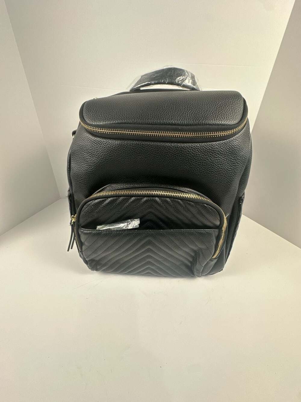 Desert Baby Goods Vegan Leather Diaper Bag Backpack
